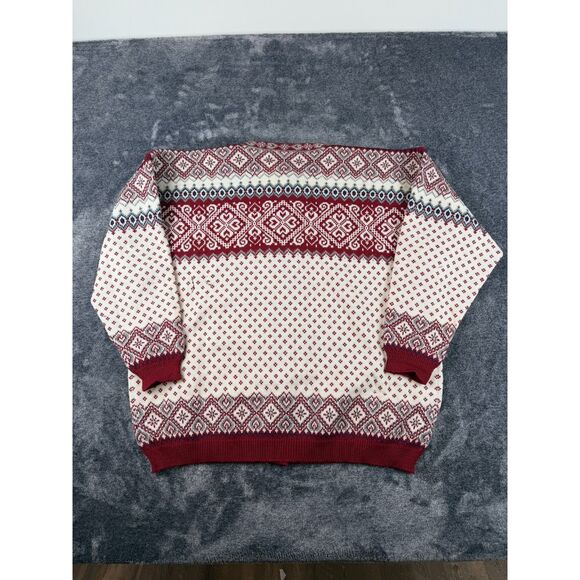 Vtg Selbu Knittings Of Norway Pure New Wool Fair Isle Nordic Cardigan XL *Read - Picture 11 of 16